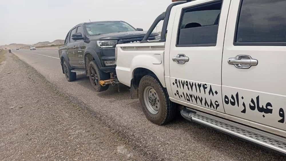 Ebadzadeh araba teslimat hizmeti ile Abadan şehrinde hızlı araba kurtarma